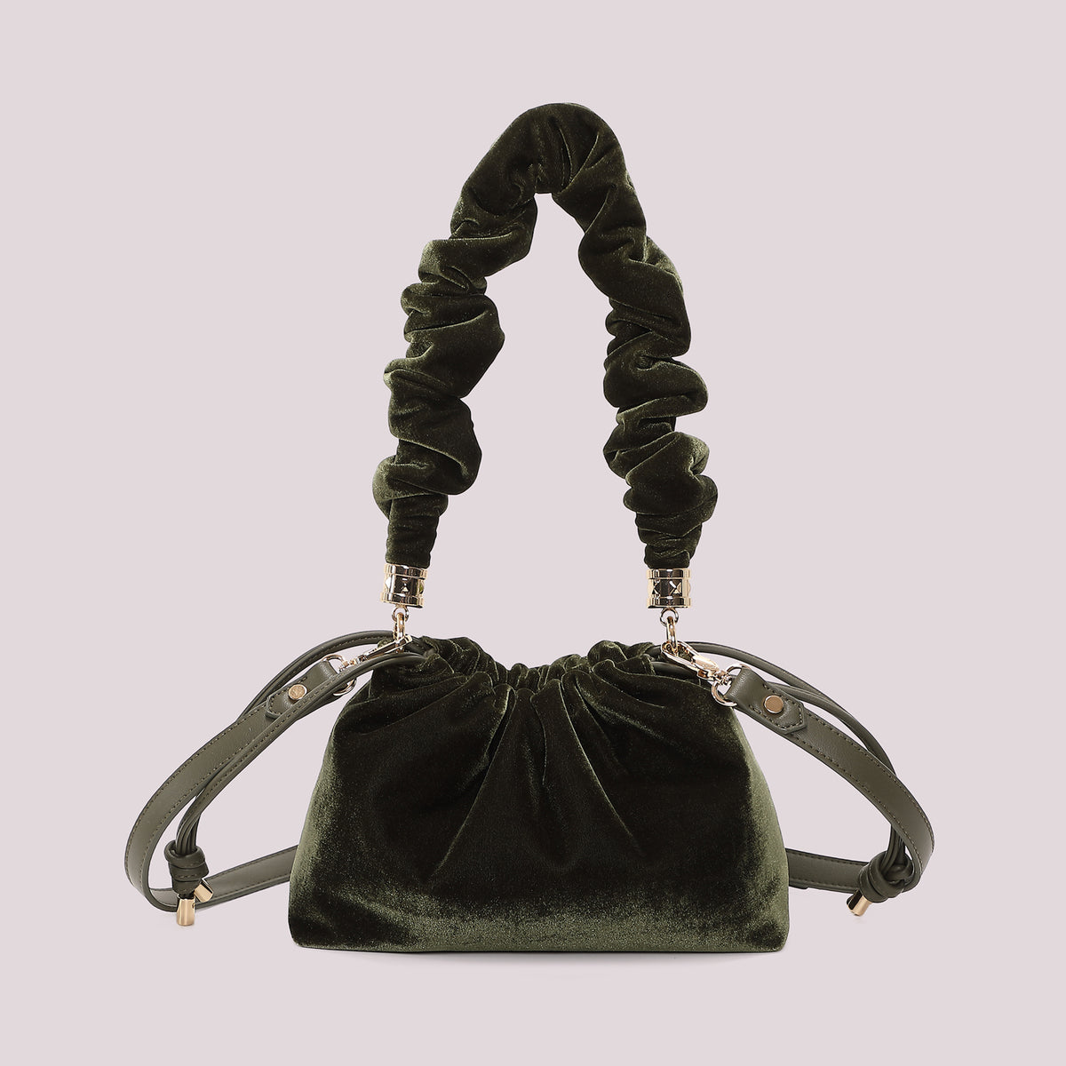 BORSA A SPALLA IN VELLUTO