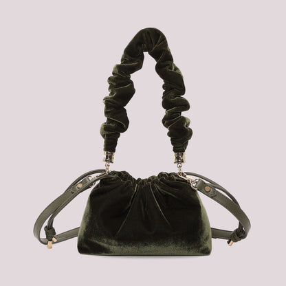 BORSA A SPALLA IN VELLUTO