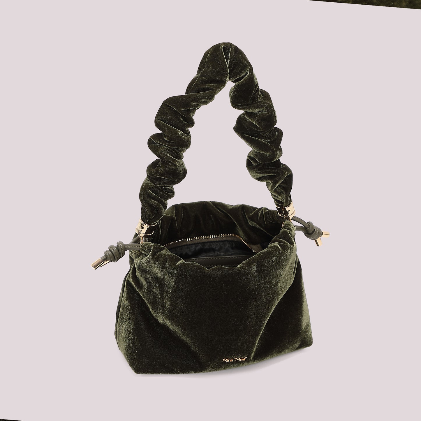 BORSA A SPALLA IN VELLUTO