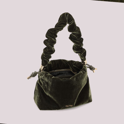 BORSA A SPALLA IN VELLUTO