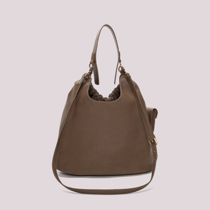 BORSA A SPALLA CON TASCHE