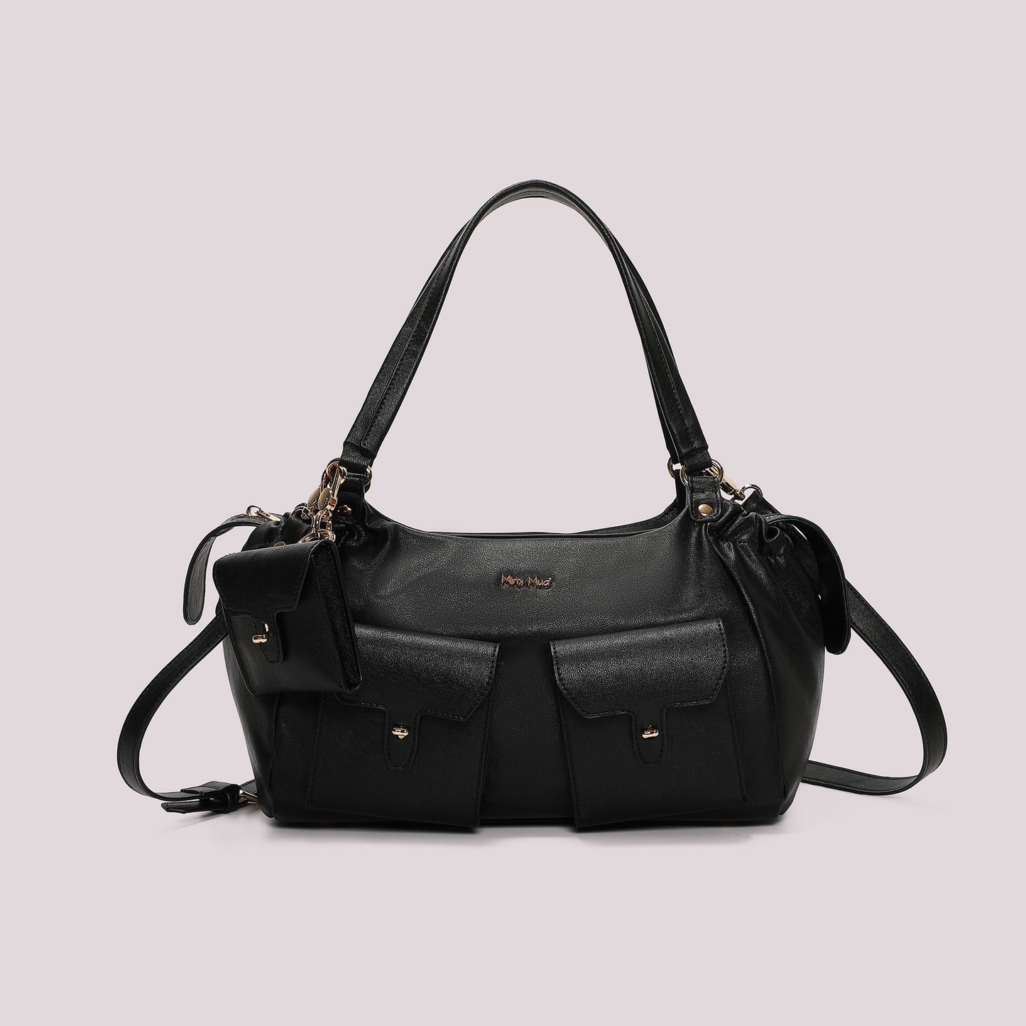 BORSA A BRACCIO CON TASCHE