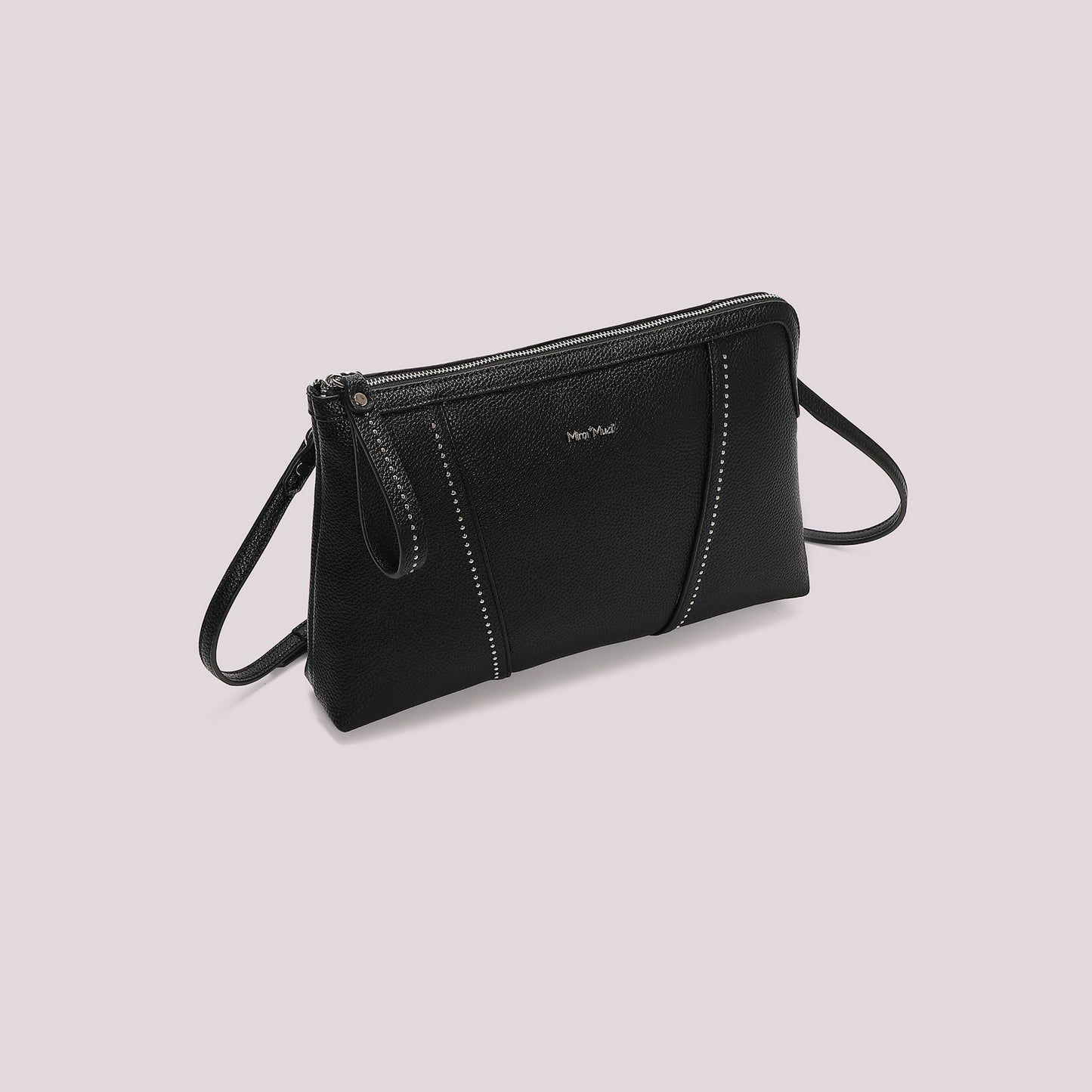 BORSA A BUSTA CON PICCOLE BORCHIE