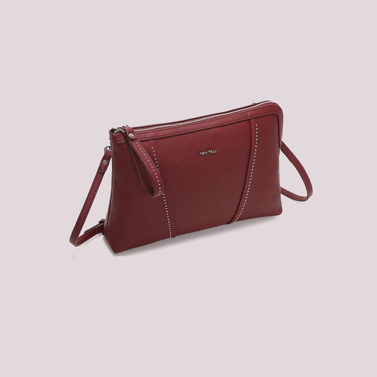 BORSA A BUSTA CON PICCOLE BORCHIE
