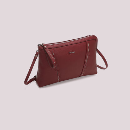 BORSA A BUSTA CON PICCOLE BORCHIE