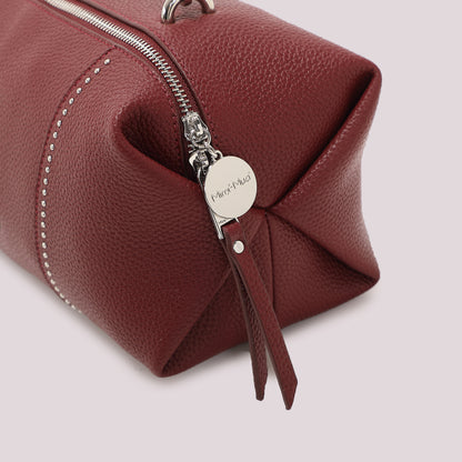 BORSA A SPALLA CON PICCOLE BORCHIE