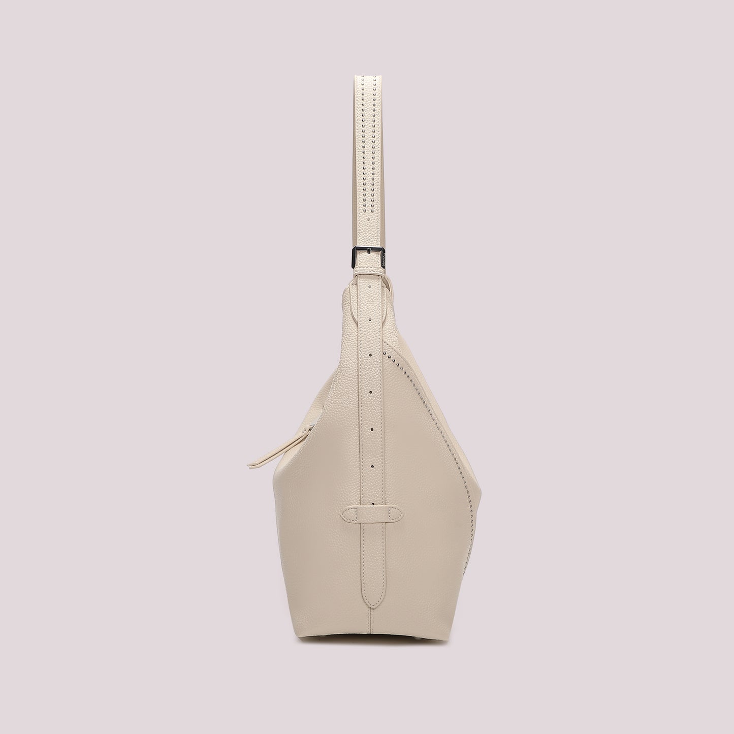 BORSA A SACCA CON PICCOLE BORCHIE