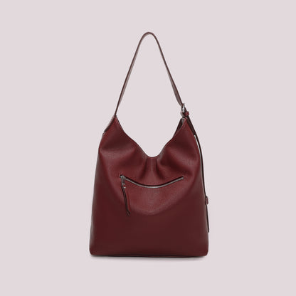 BORSA A SACCA CON PICCOLE BORCHIE