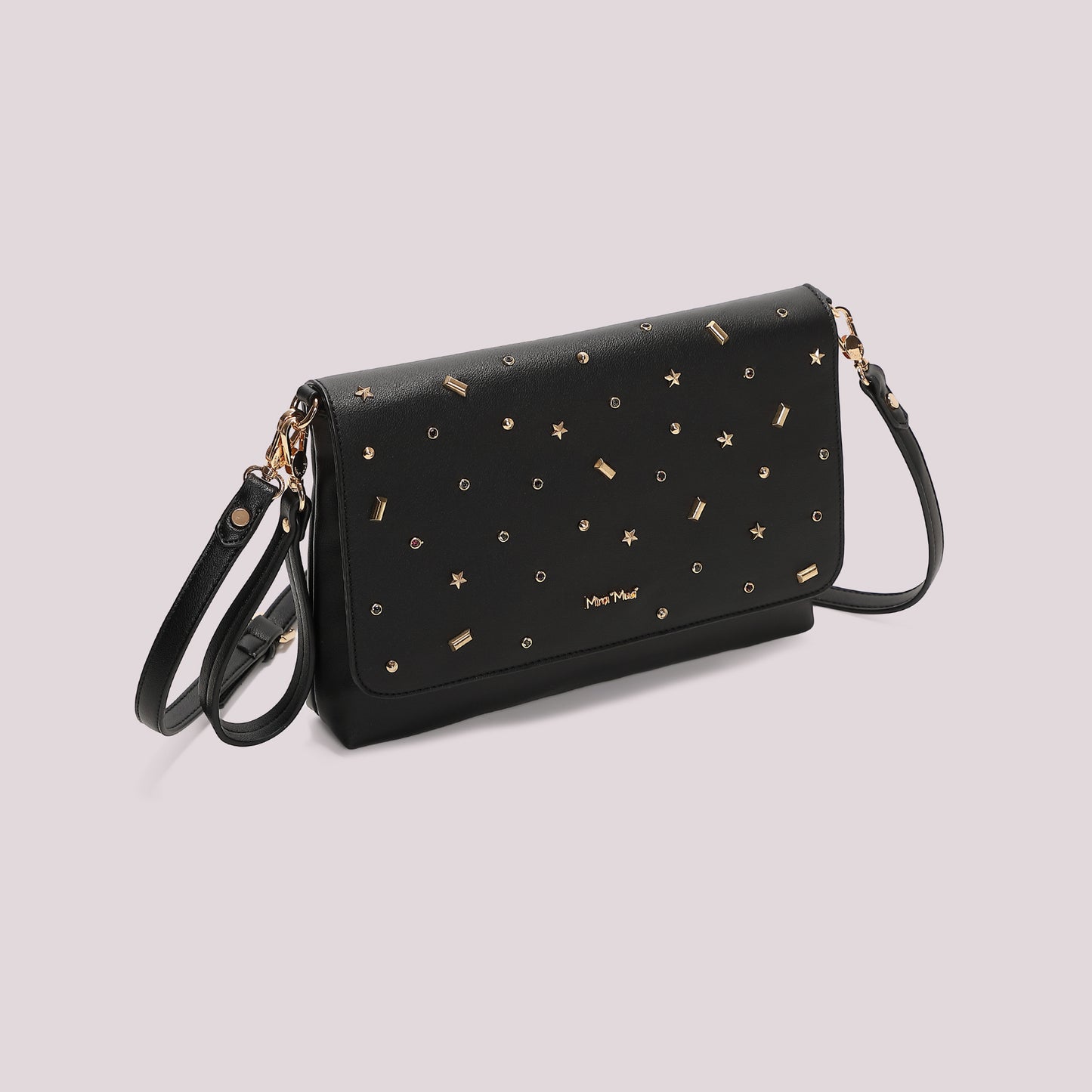 BORSA A BUSTA CON APPLICAZIONI COLORATE
