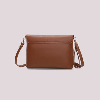 BORSA A BUSTA CON APPLICAZIONI COLORATE