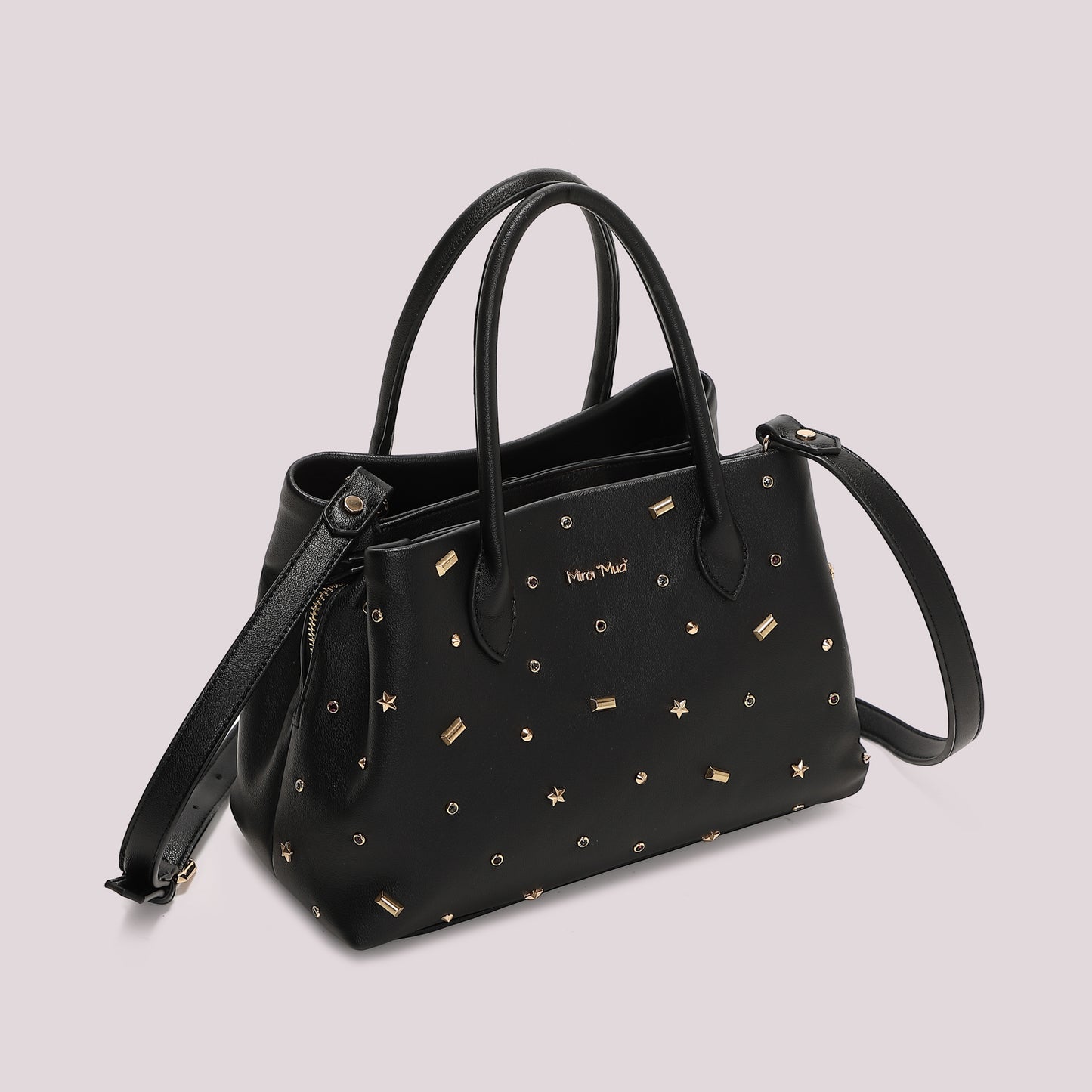 BORSA A SHOPPING CON APPLICAZIONI COLORATE
