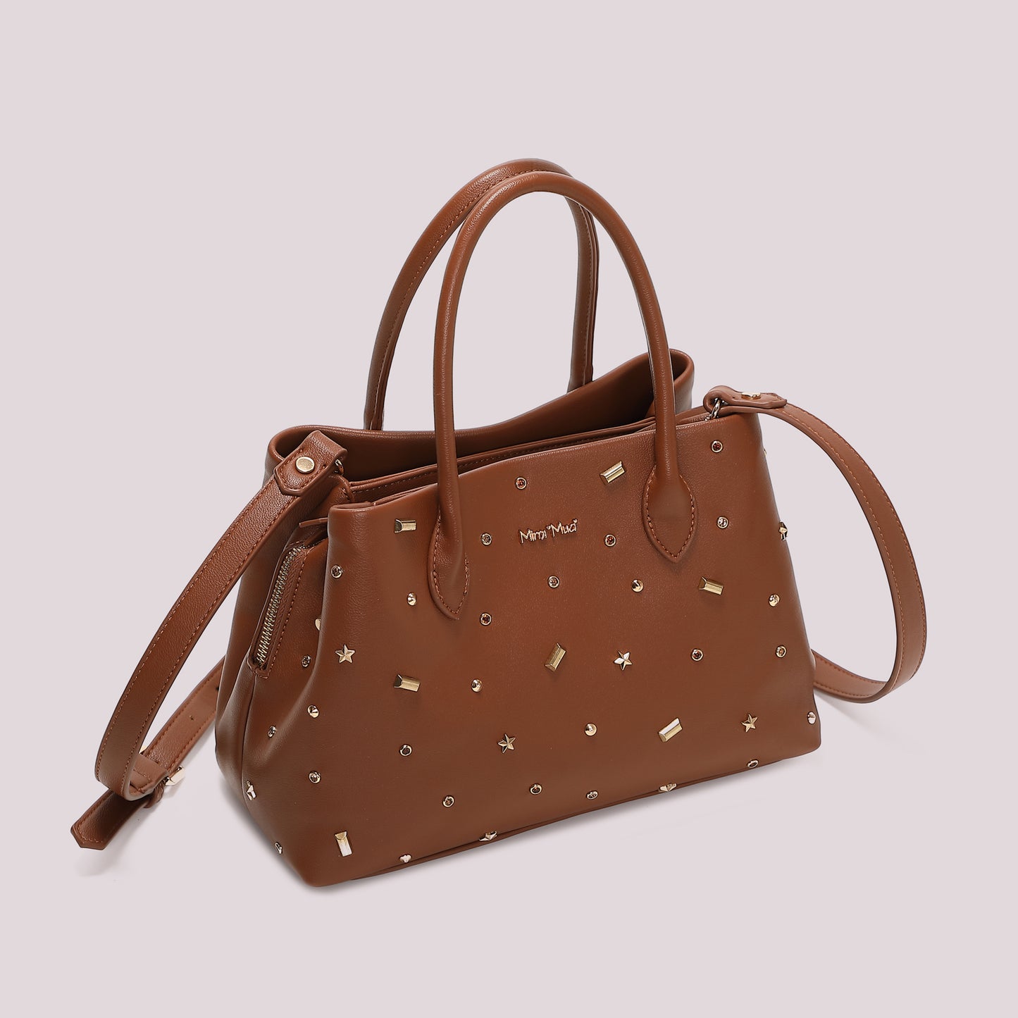 BORSA A SHOPPING CON APPLICAZIONI COLORATE