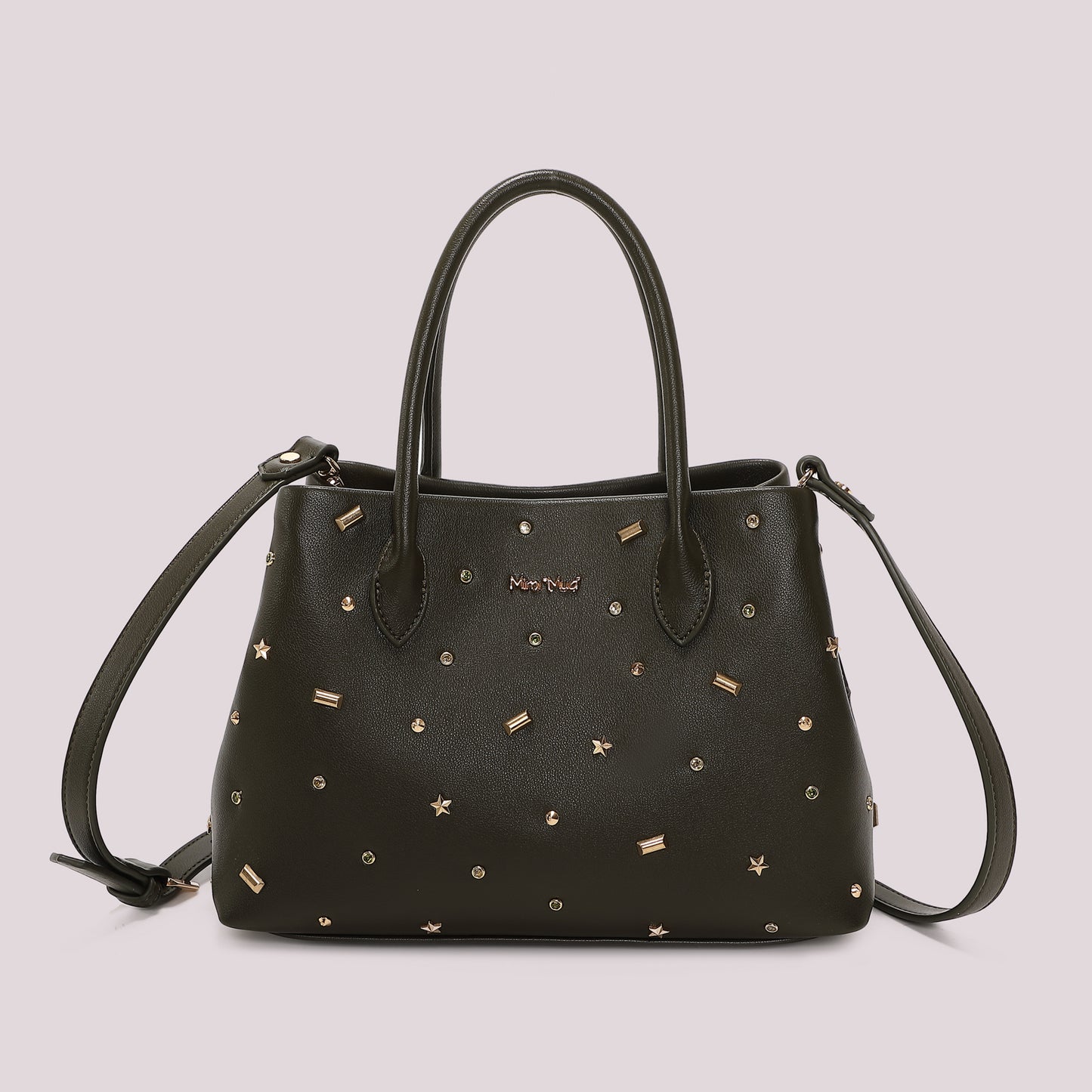 BORSA A SHOPPING CON APPLICAZIONI COLORATE