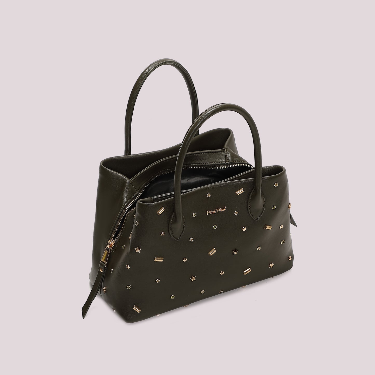 BORSA A SHOPPING CON APPLICAZIONI COLORATE