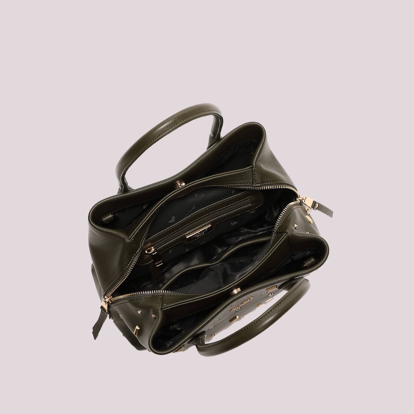 BORSA A SHOPPING CON APPLICAZIONI COLORATE