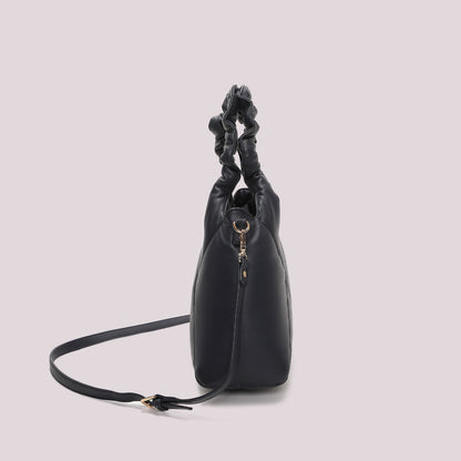 BORSA A SPALLA MORBIDA TRAPUNTATA