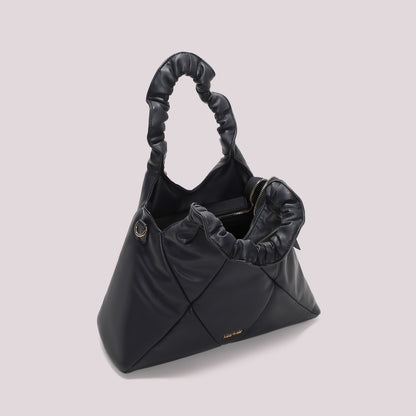 BORSA A SPALLA MORBIDA TRAPUNTATA