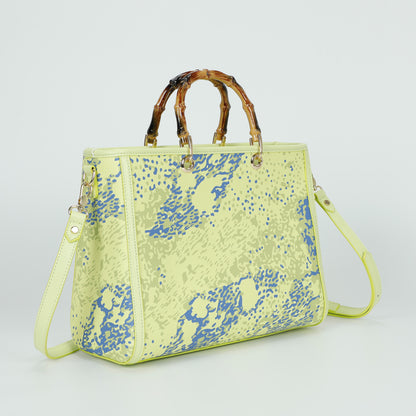 BORSA SHOPPING CON STAMPA ANIMALIER