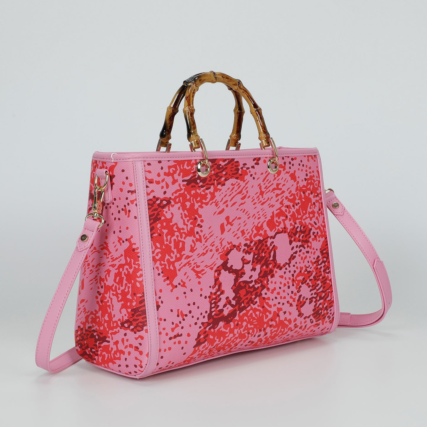 BORSA SHOPPING CON STAMPA ANIMALIER