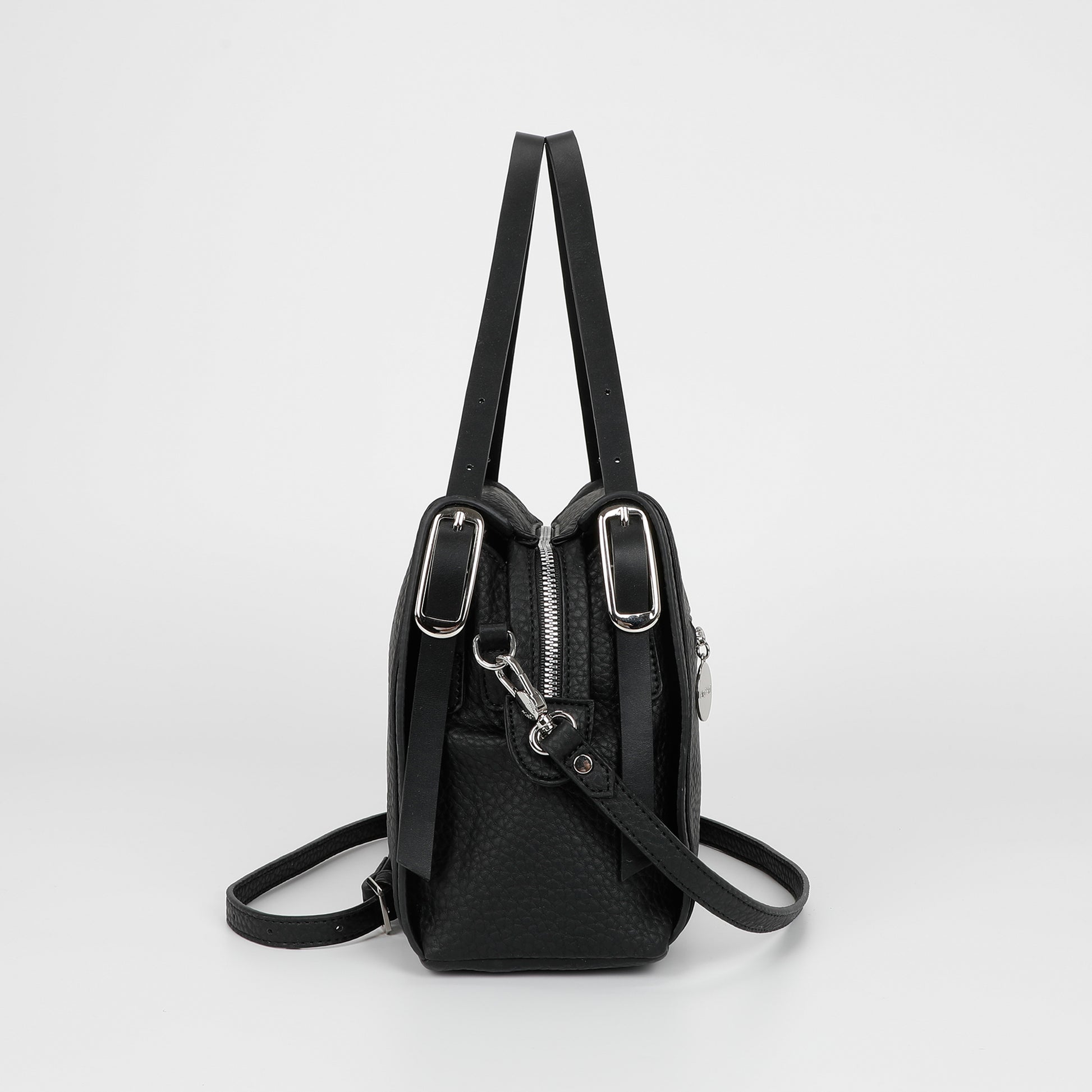 BORSA A MANO CON DOPPIO MANICO E CINTURINO