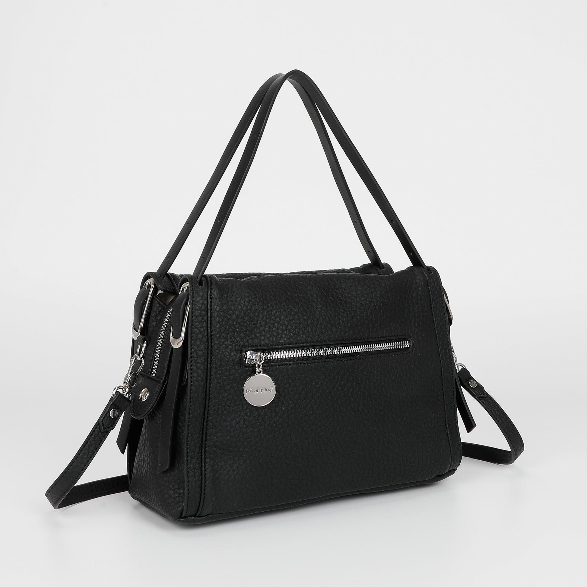 BORSA A MANO CON DOPPIO MANICO E CINTURINO