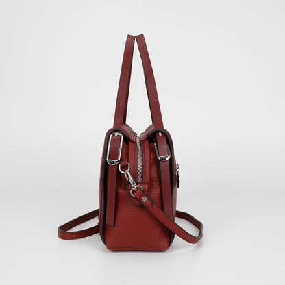 BORSA A MANO CON DOPPIO MANICO E CINTURINO