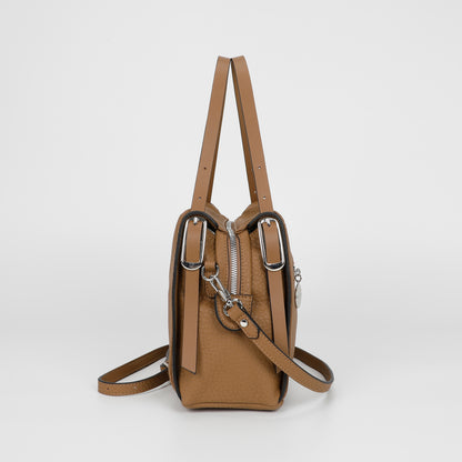 BORSA A MANO CON DOPPIO MANICO E CINTURINO