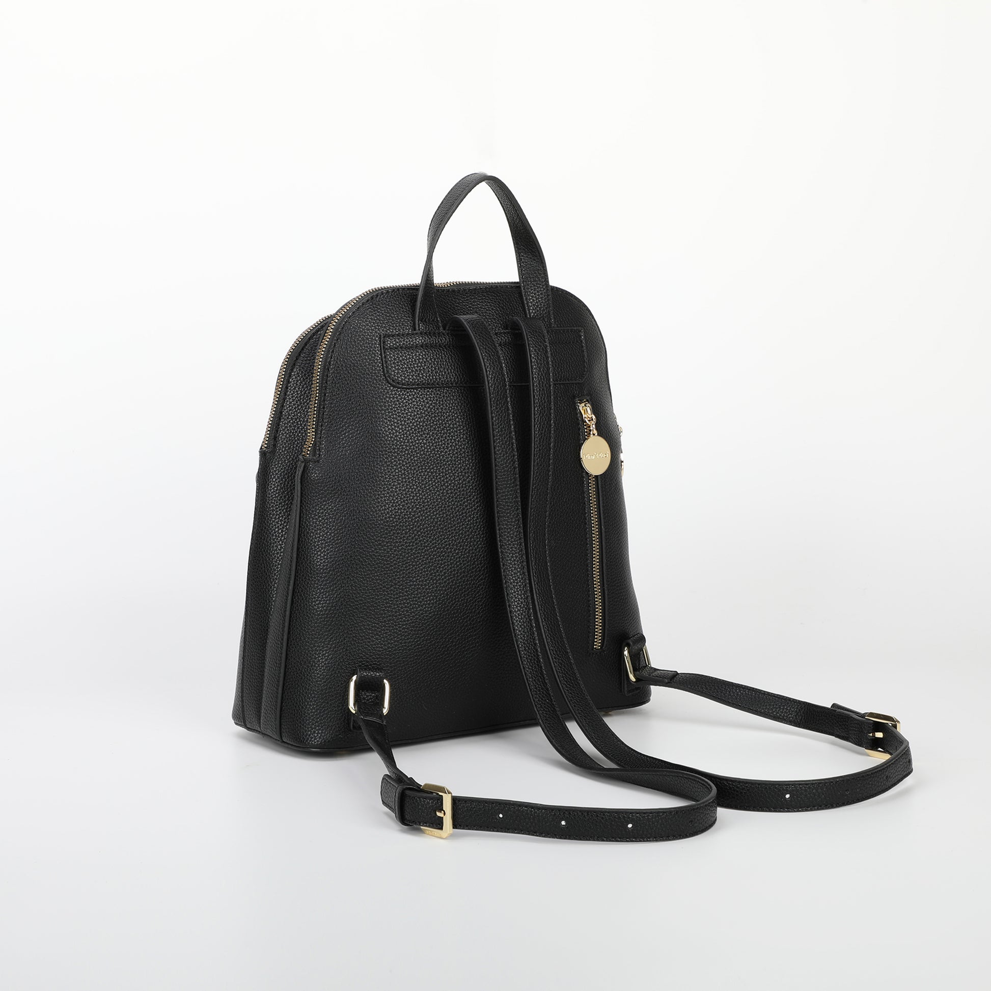 ZAINO CON CHIUSURA VERNICIATA IN TINTA