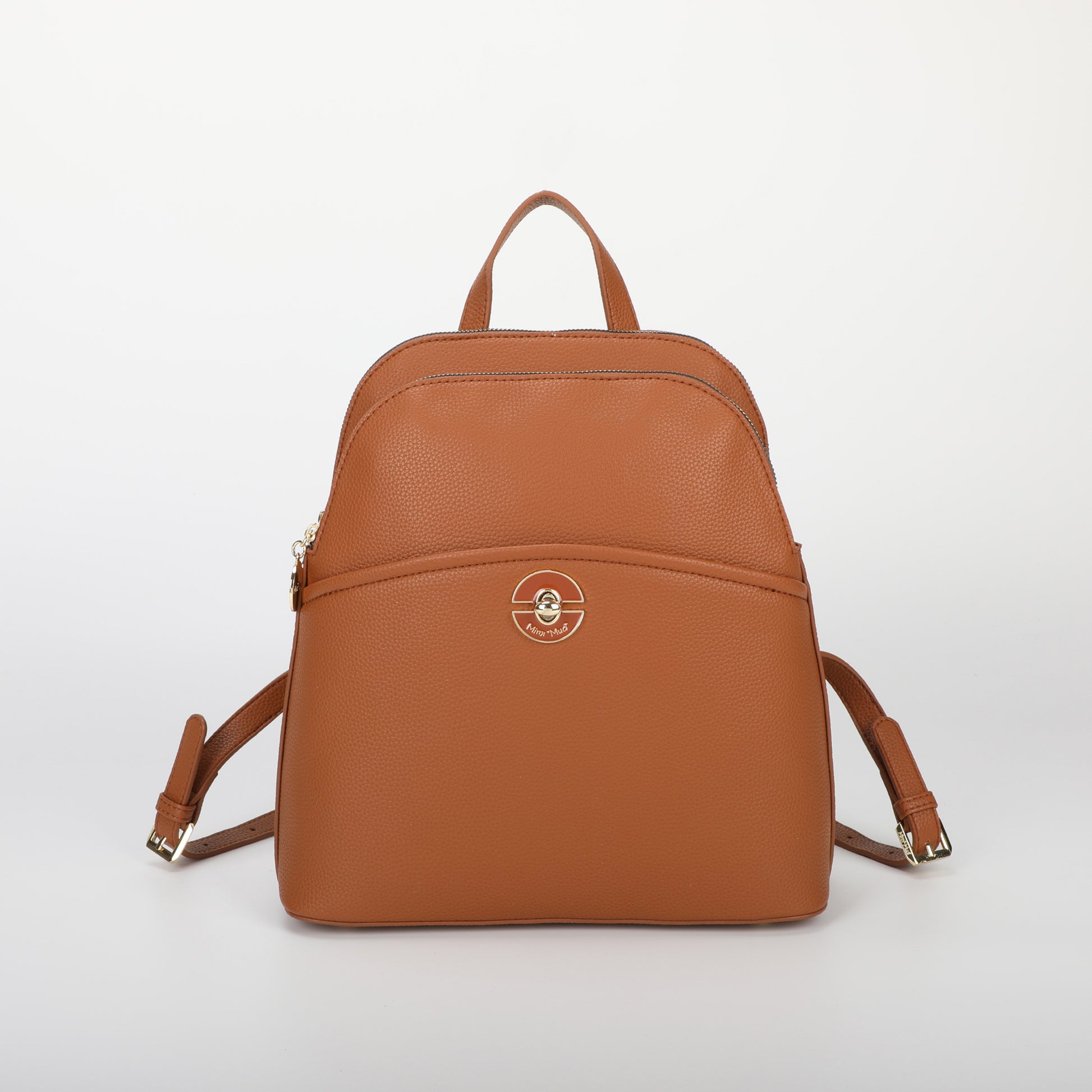 ZAINO CON CHIUSURA VERNICIATA IN TINTA