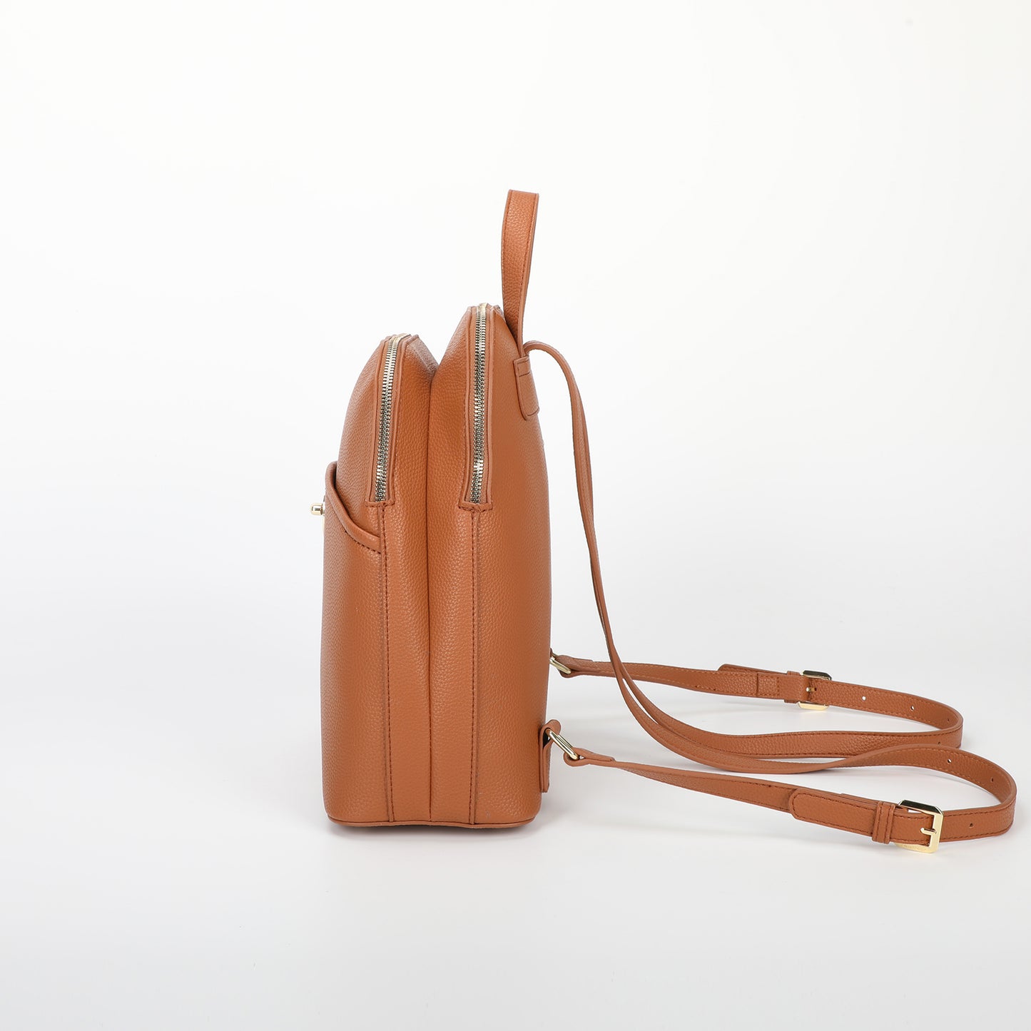 ZAINO CON CHIUSURA VERNICIATA IN TINTA