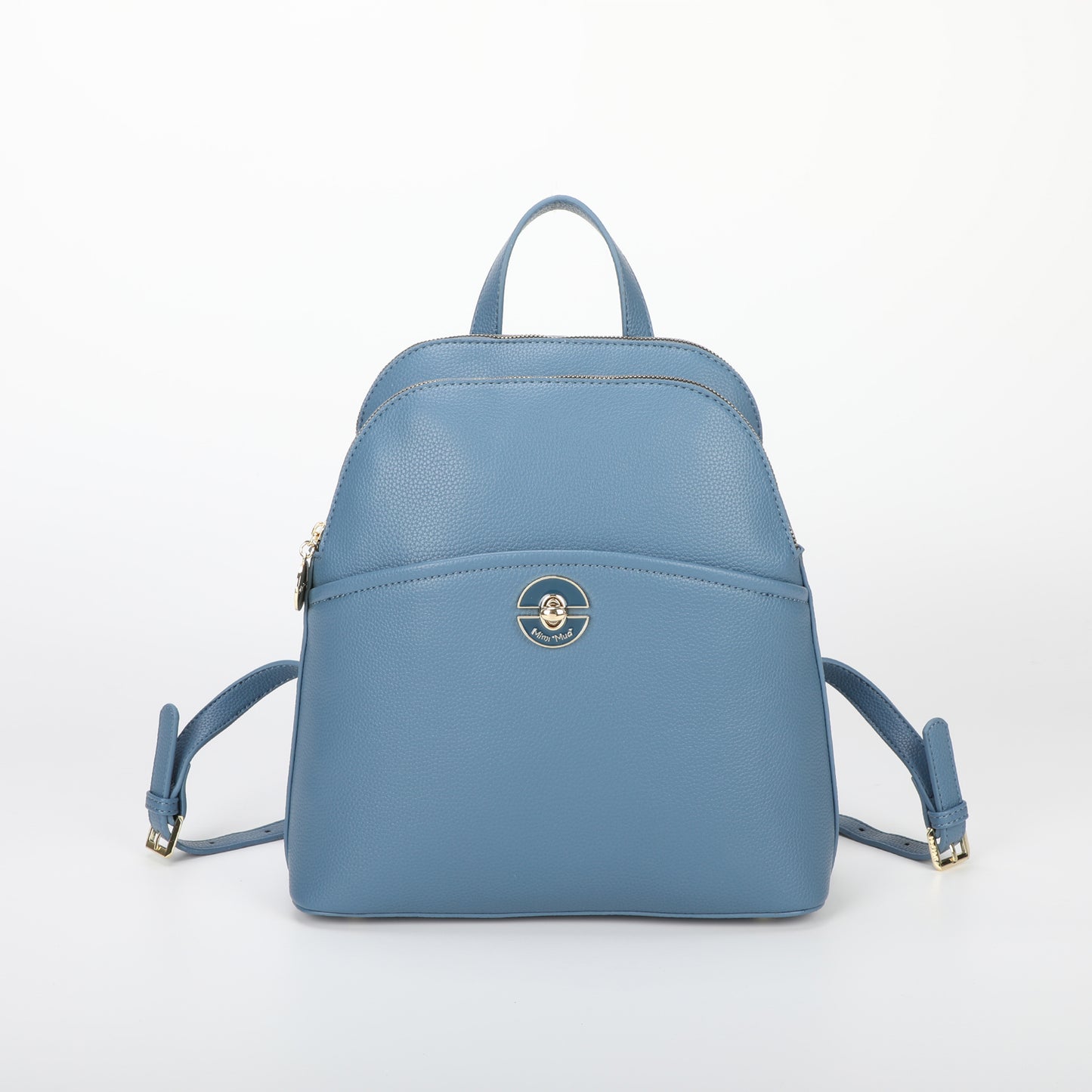 ZAINO CON CHIUSURA VERNICIATA IN TINTA