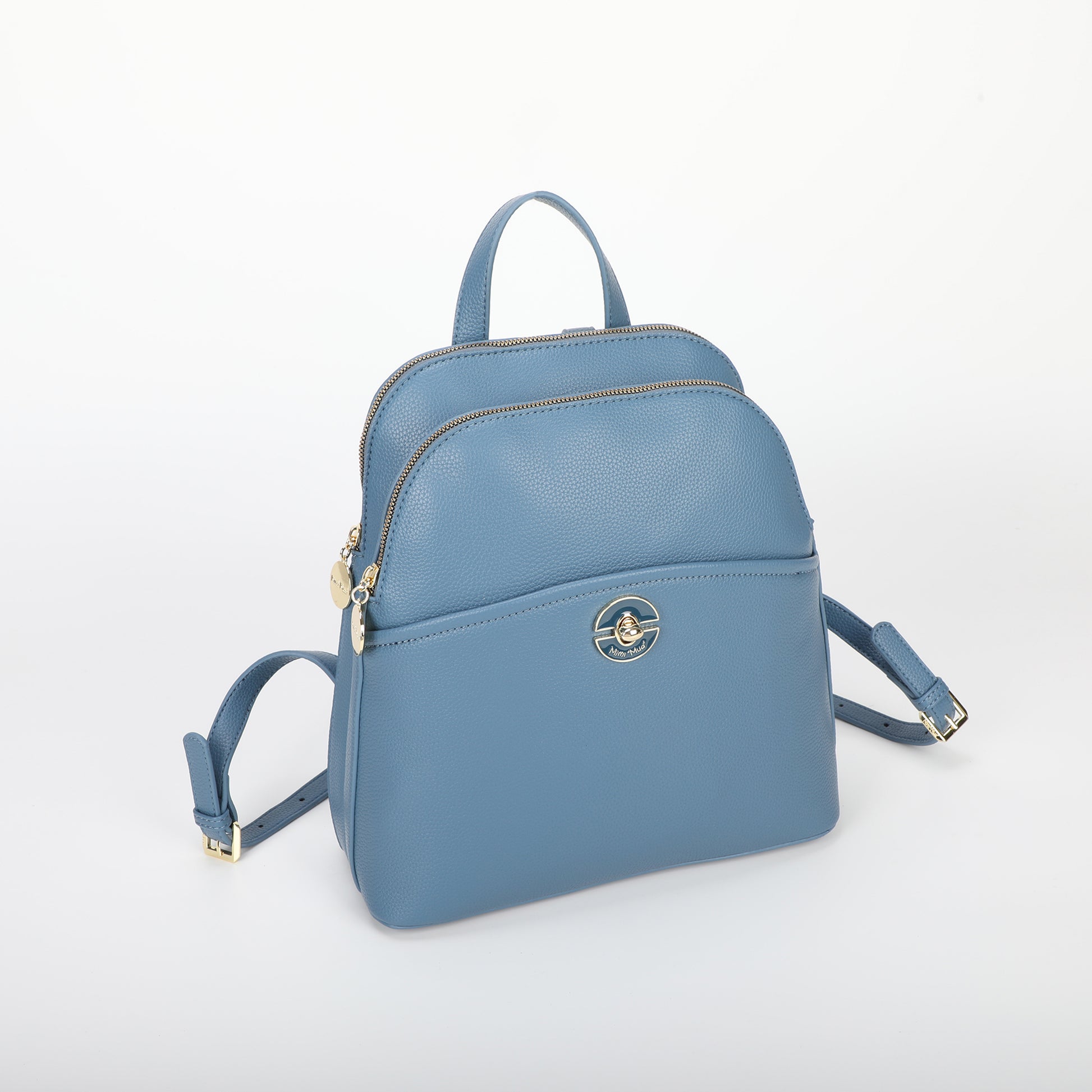 ZAINO CON CHIUSURA VERNICIATA IN TINTA