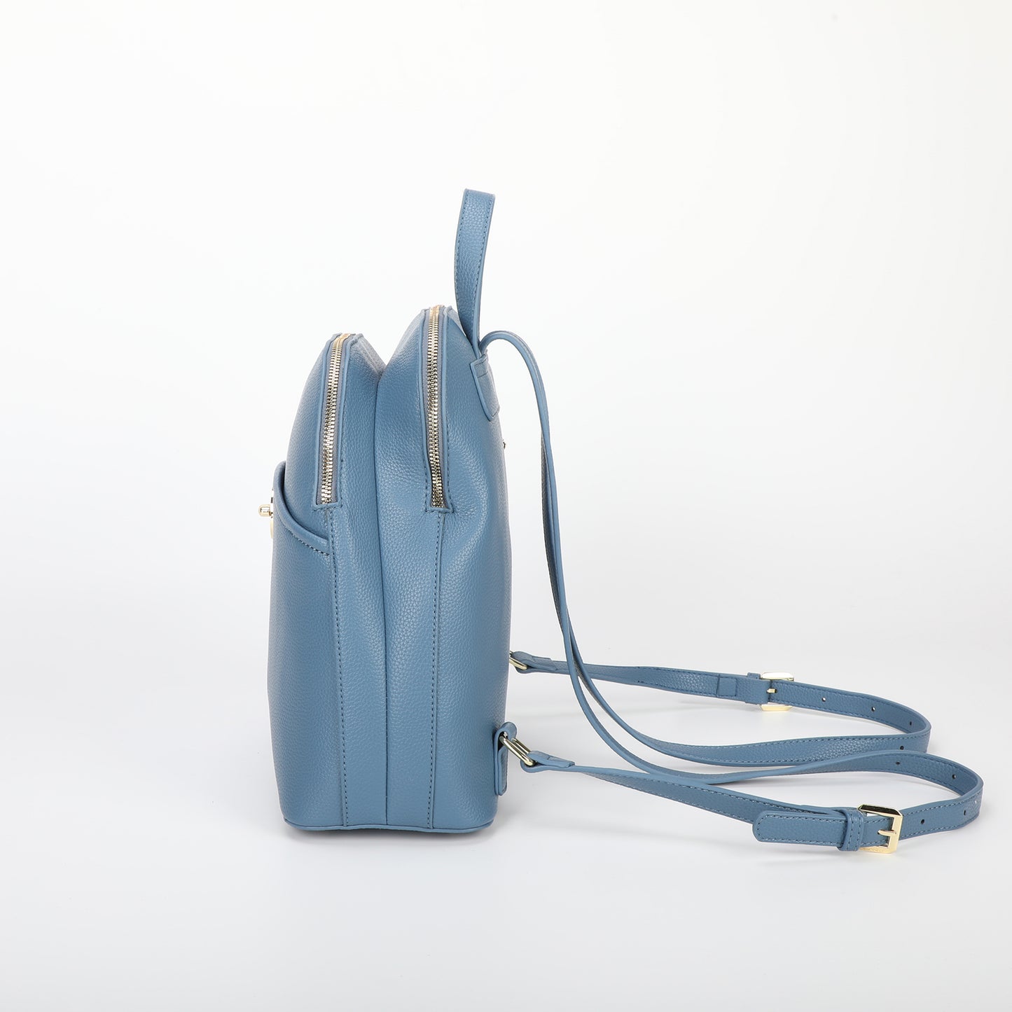 ZAINO CON CHIUSURA VERNICIATA IN TINTA