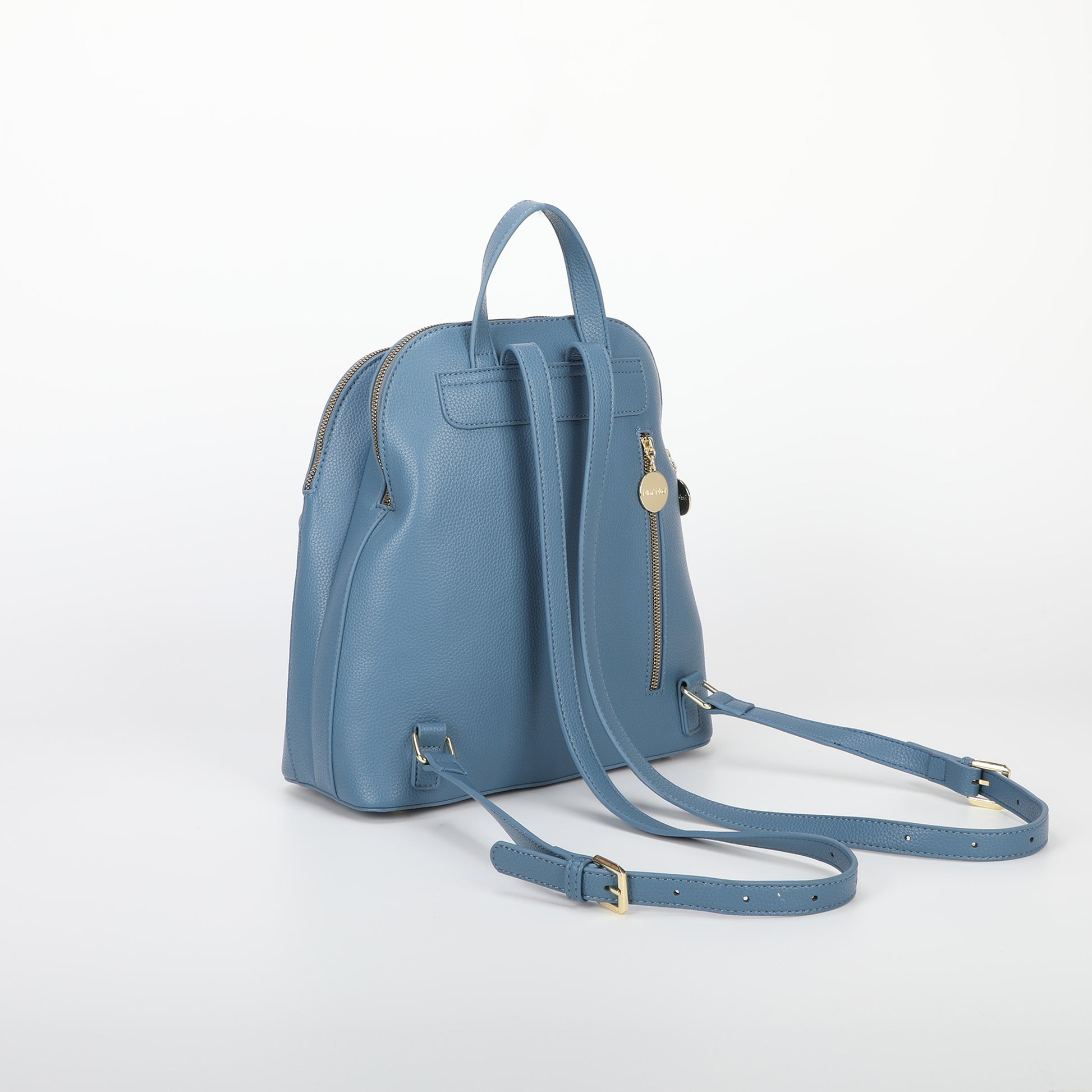 ZAINO CON CHIUSURA VERNICIATA IN TINTA