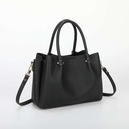 BORSA A MANO CON RIFINITURE IN TINTA