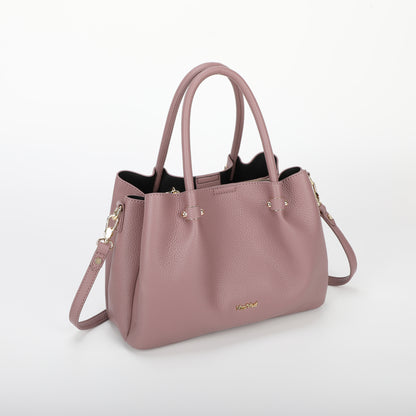 BORSA A MANO CON RIFINITURE IN TINTA