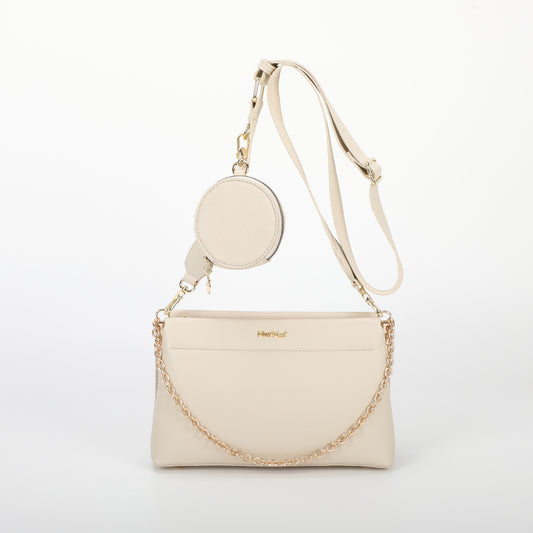 BORSA A TRACOLLA CON DETTAGLIO APPESO