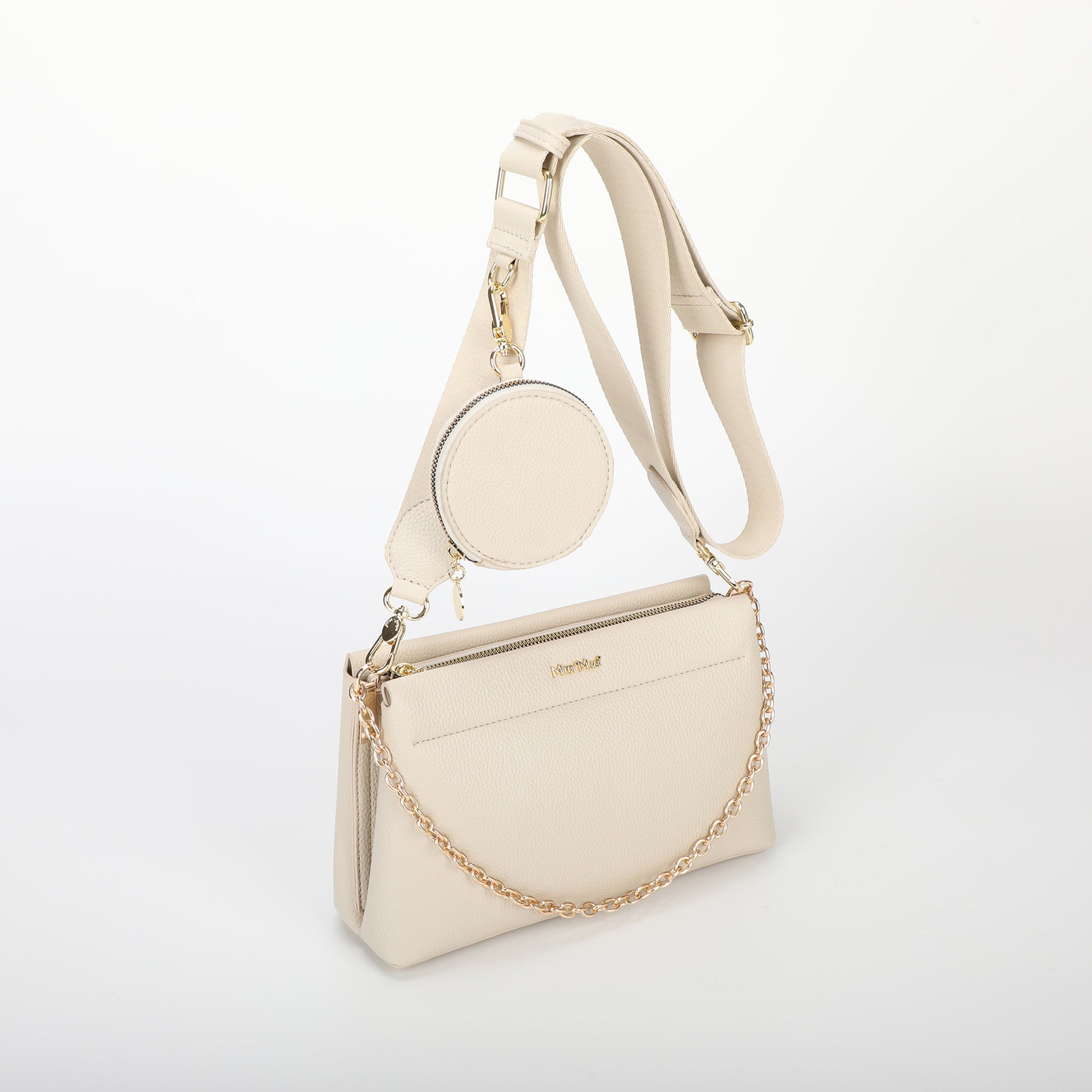 BORSA A TRACOLLA CON DETTAGLIO APPESO