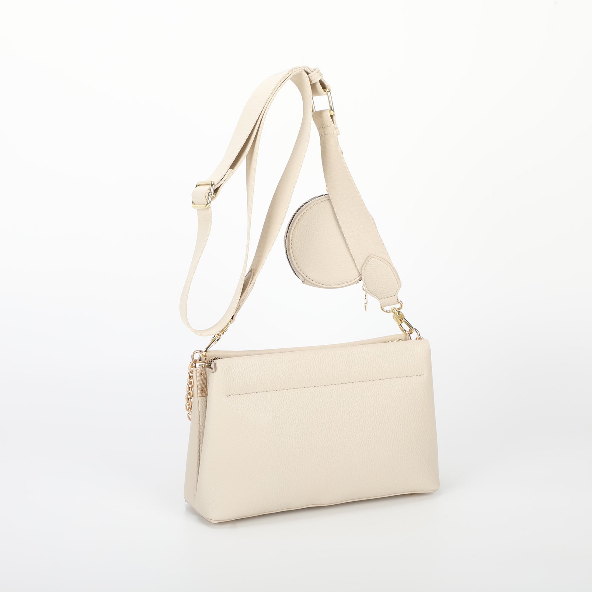 BORSA A TRACOLLA CON DETTAGLIO APPESO