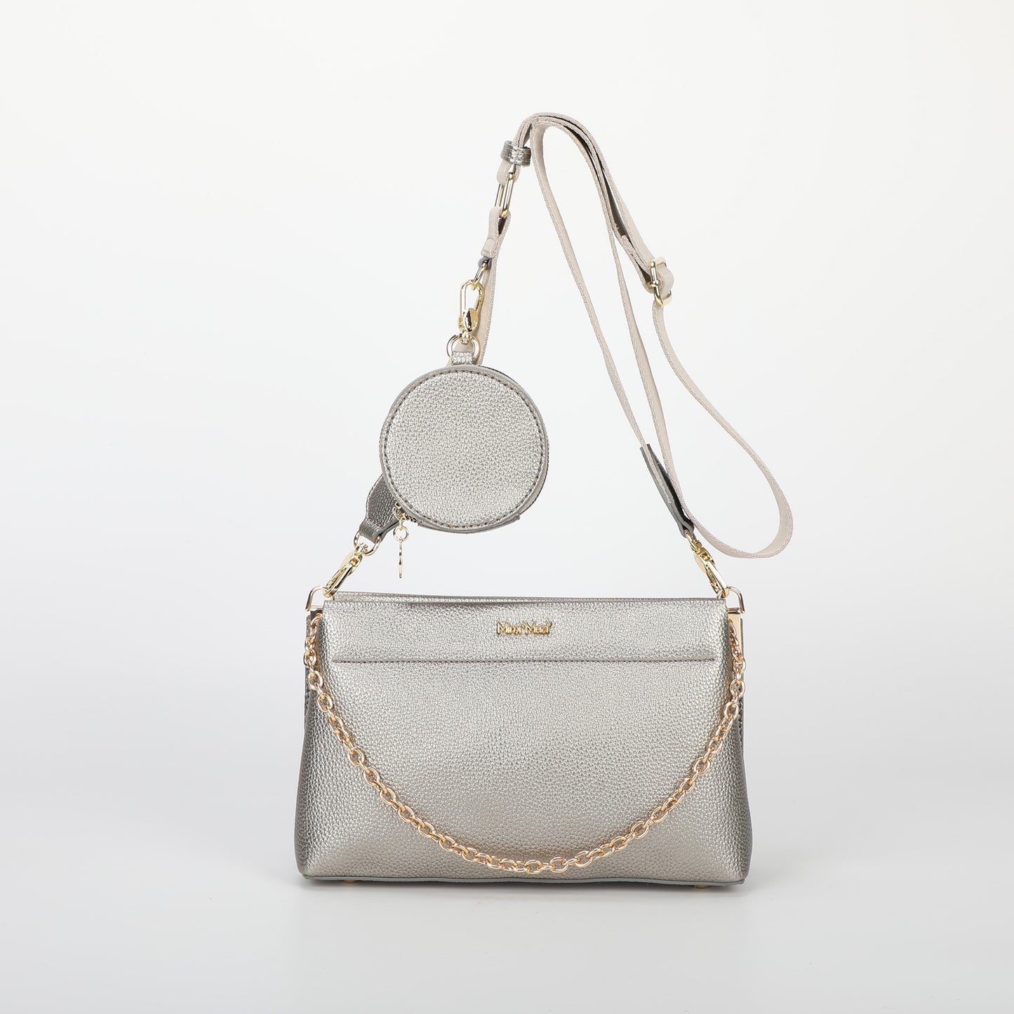 BORSA A TRACOLLA CON DETTAGLIO APPESO