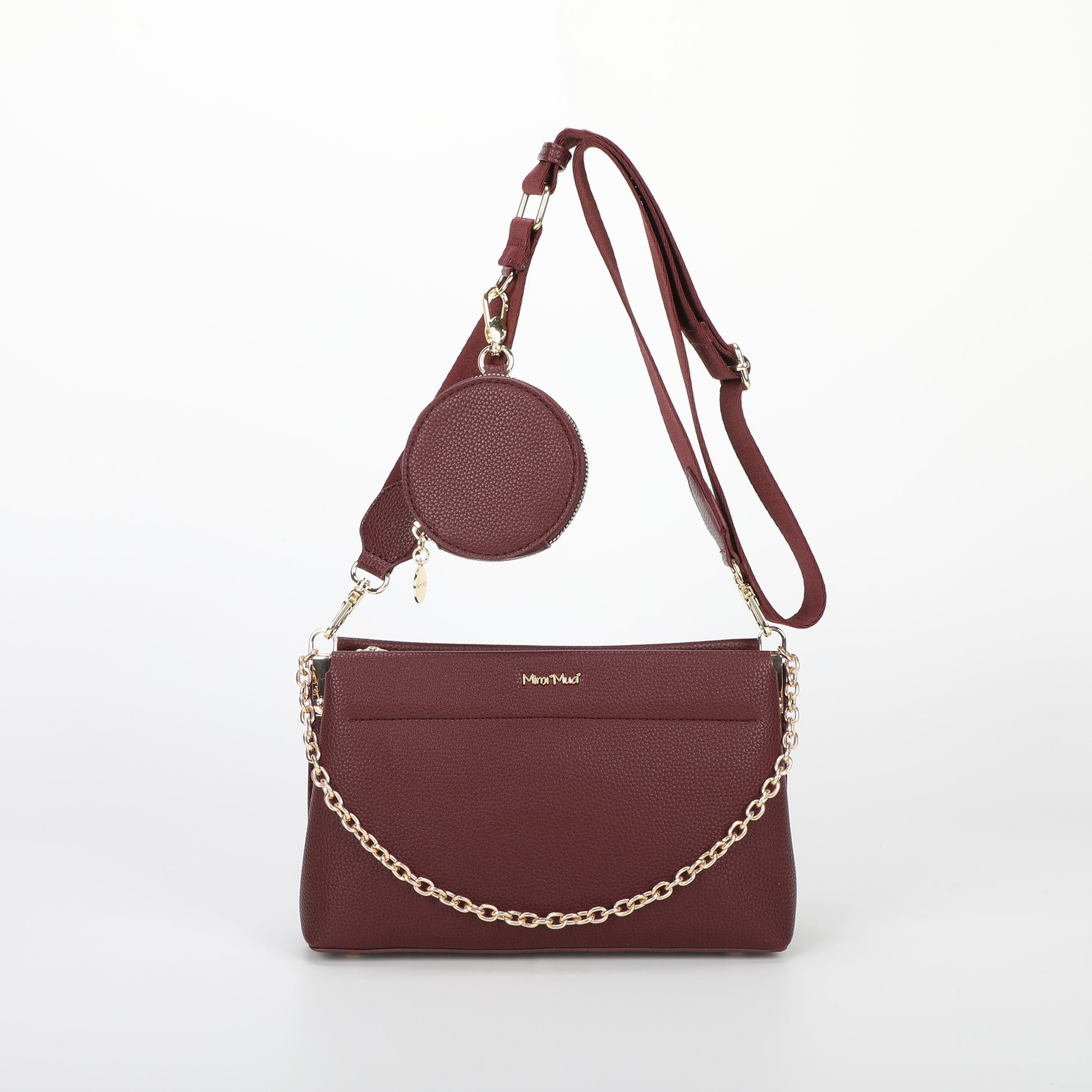 BORSA A TRACOLLA CON DETTAGLIO APPESO