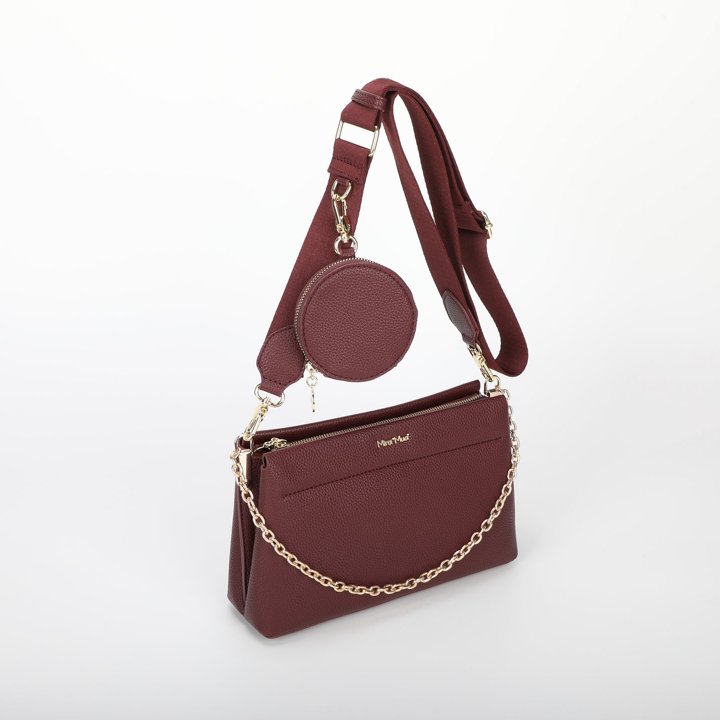 BORSA A TRACOLLA CON DETTAGLIO APPESO