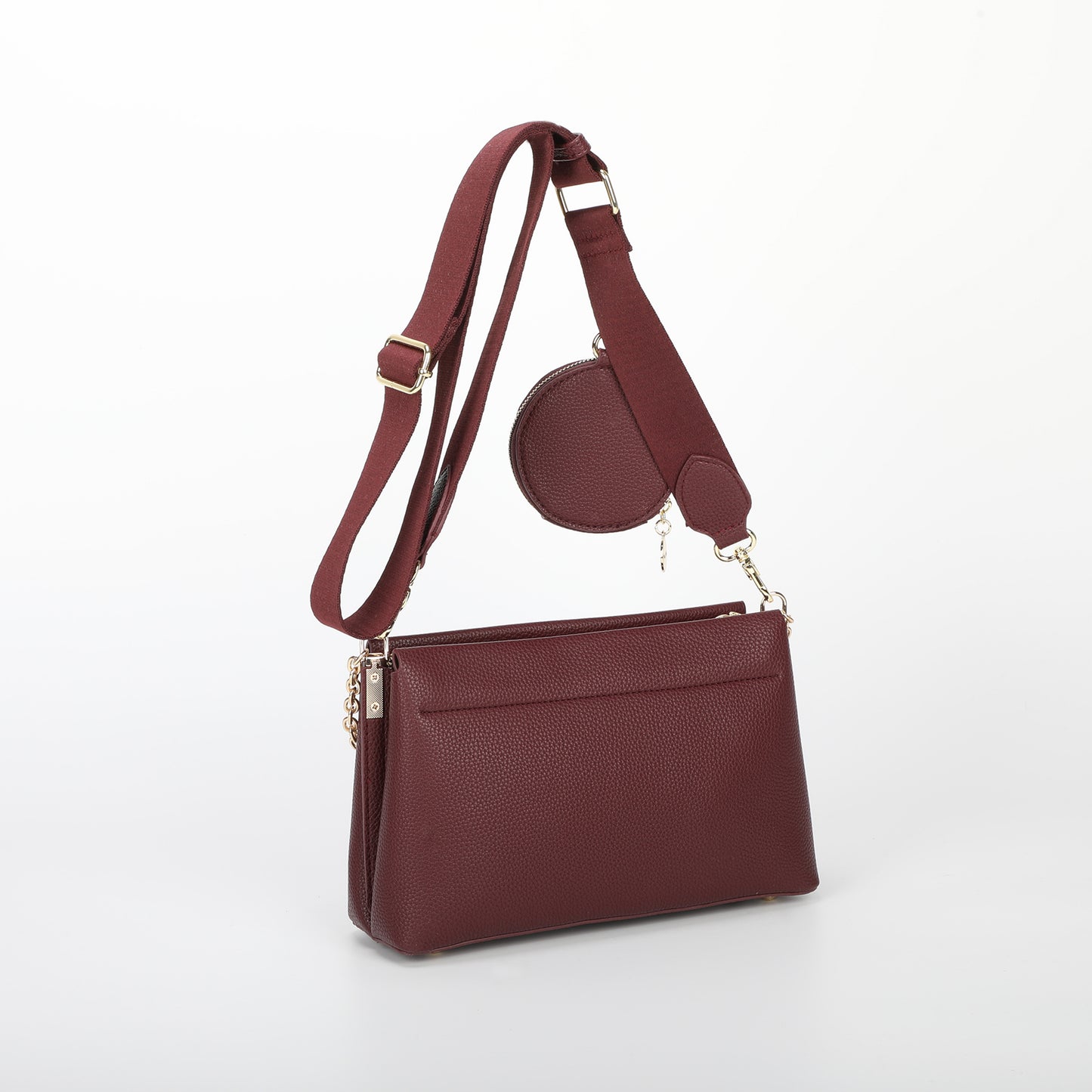 BORSA A TRACOLLA CON DETTAGLIO APPESO