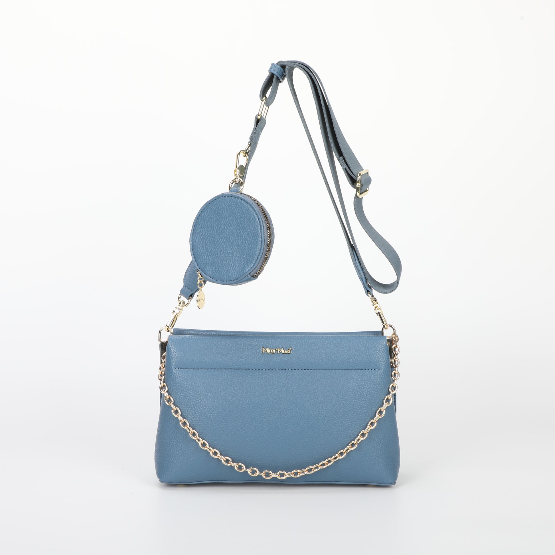 BORSA A TRACOLLA CON DETTAGLIO APPESO