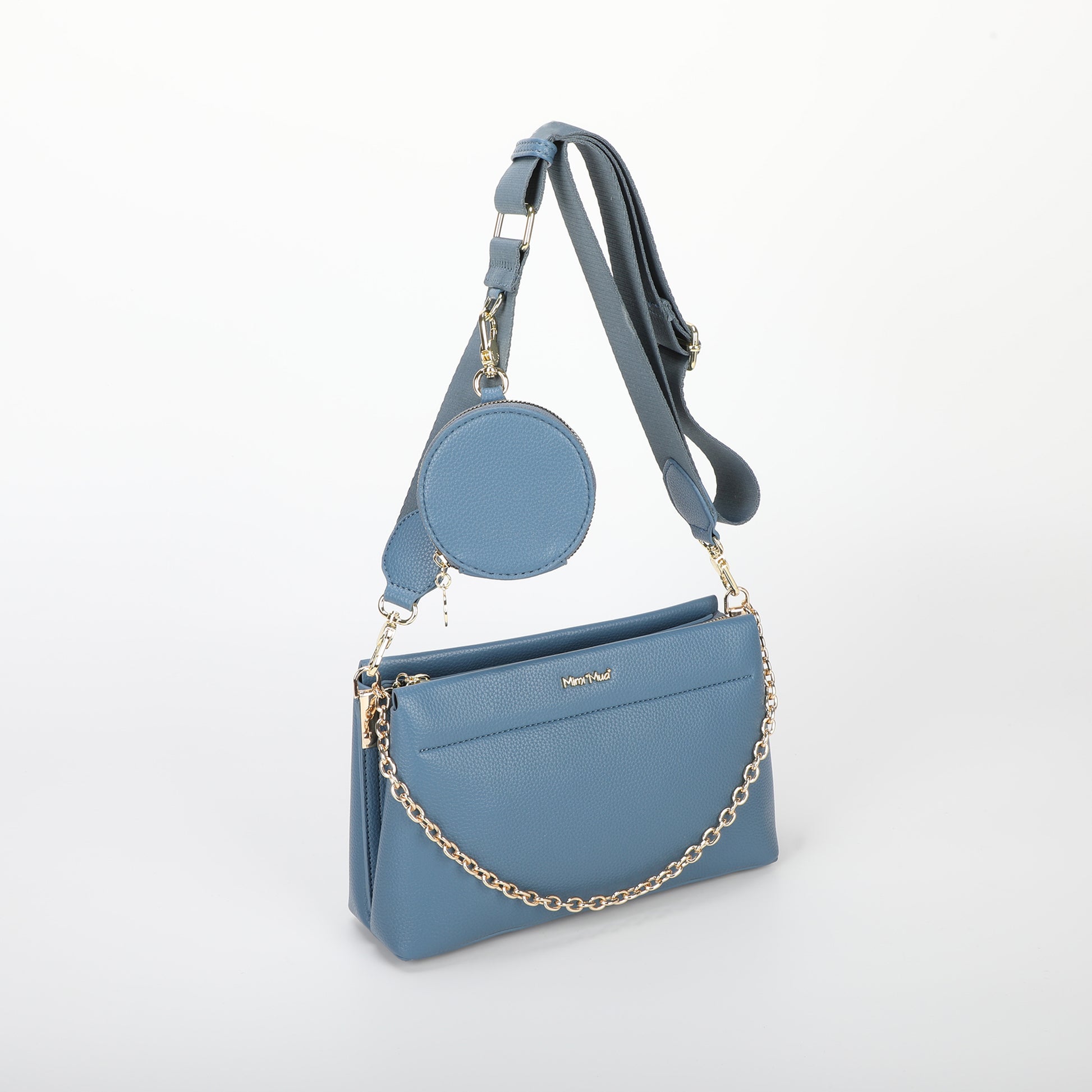 BORSA A TRACOLLA CON DETTAGLIO APPESO