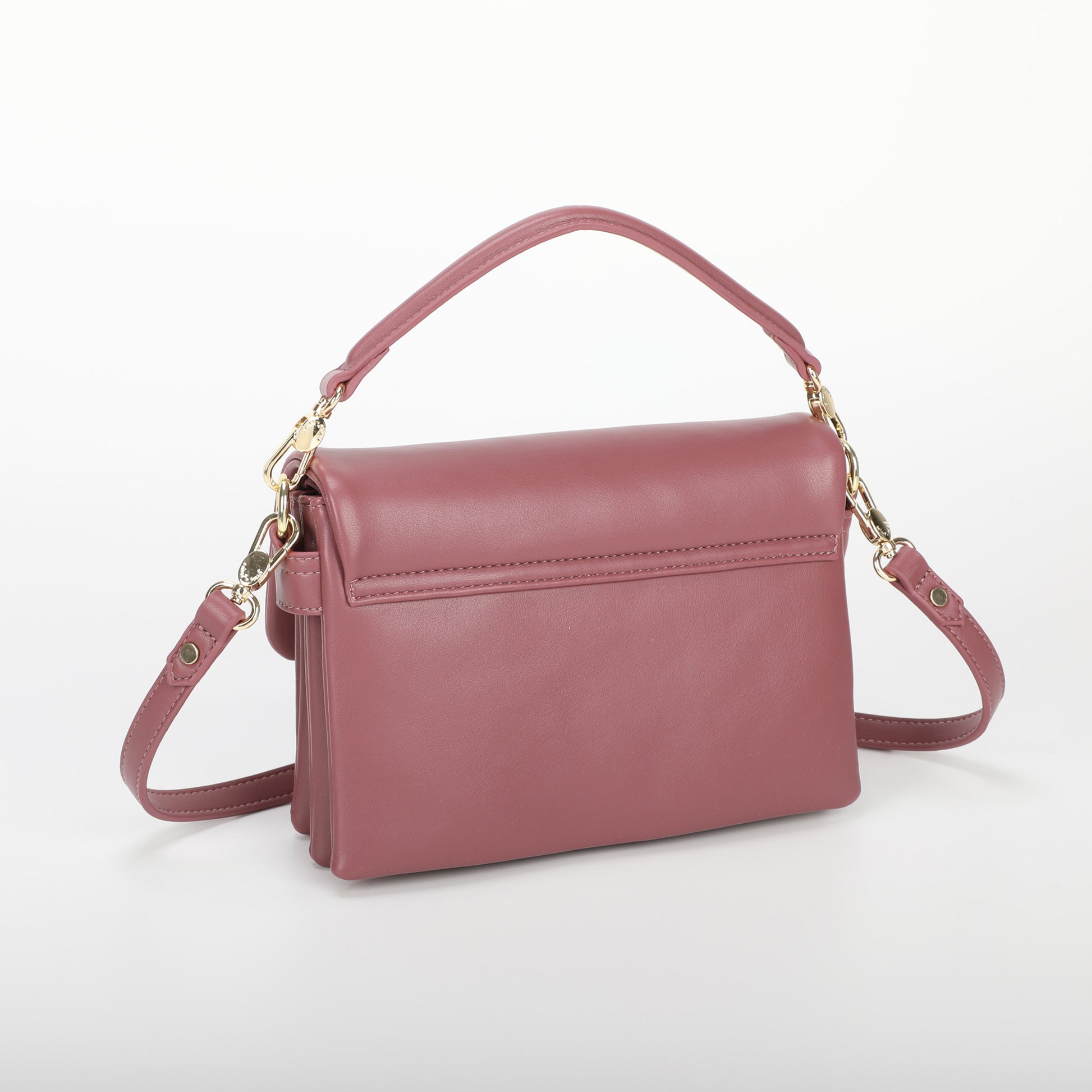 BORSA A TRACOLLA CON CHIUSURA TONDA ORO