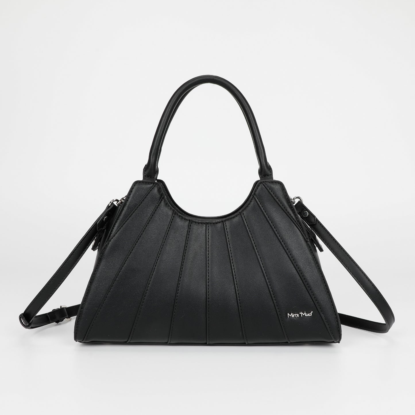 BORSA A BRACCIO CON EFFETTO VENTAGLIO