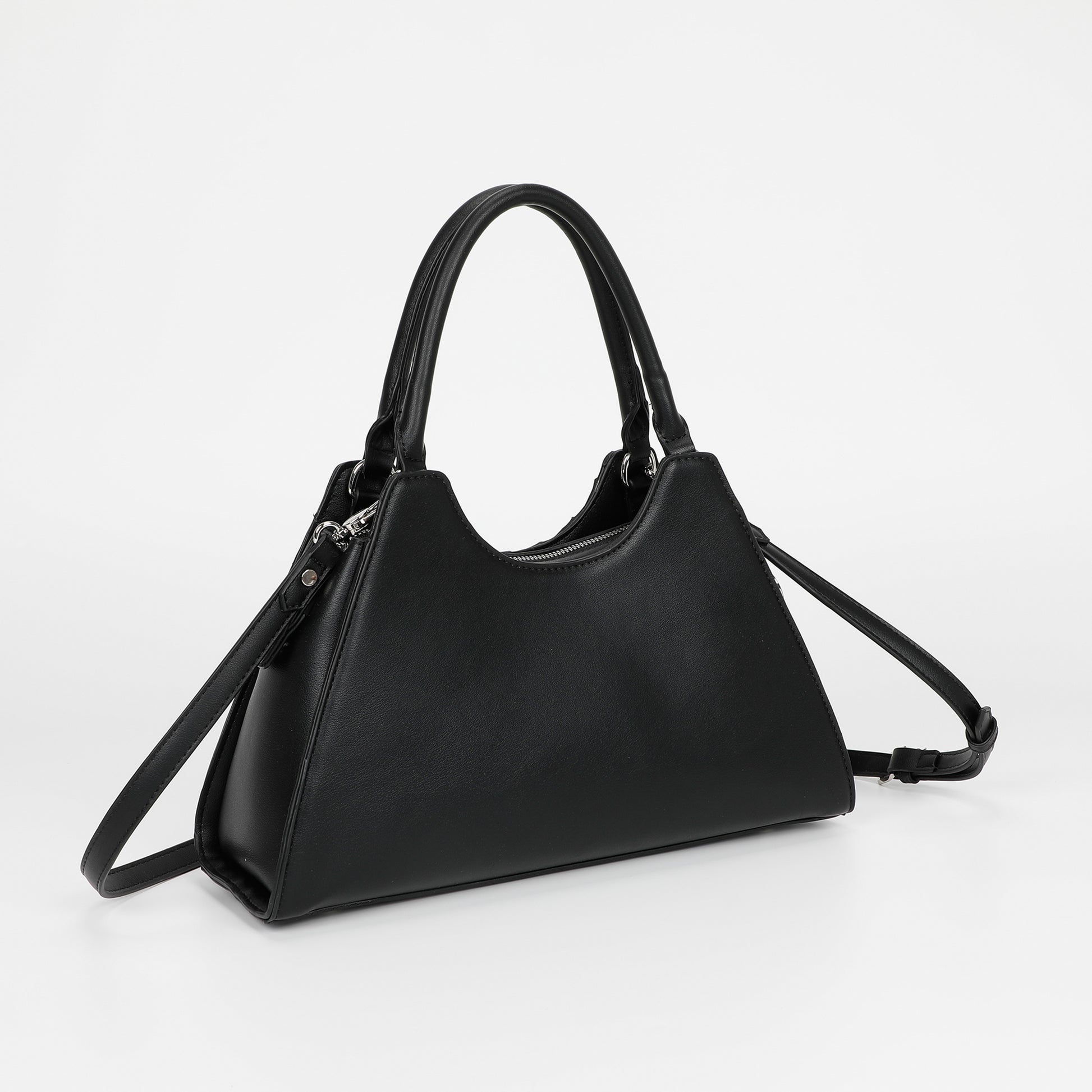 BORSA A BRACCIO CON EFFETTO VENTAGLIO
