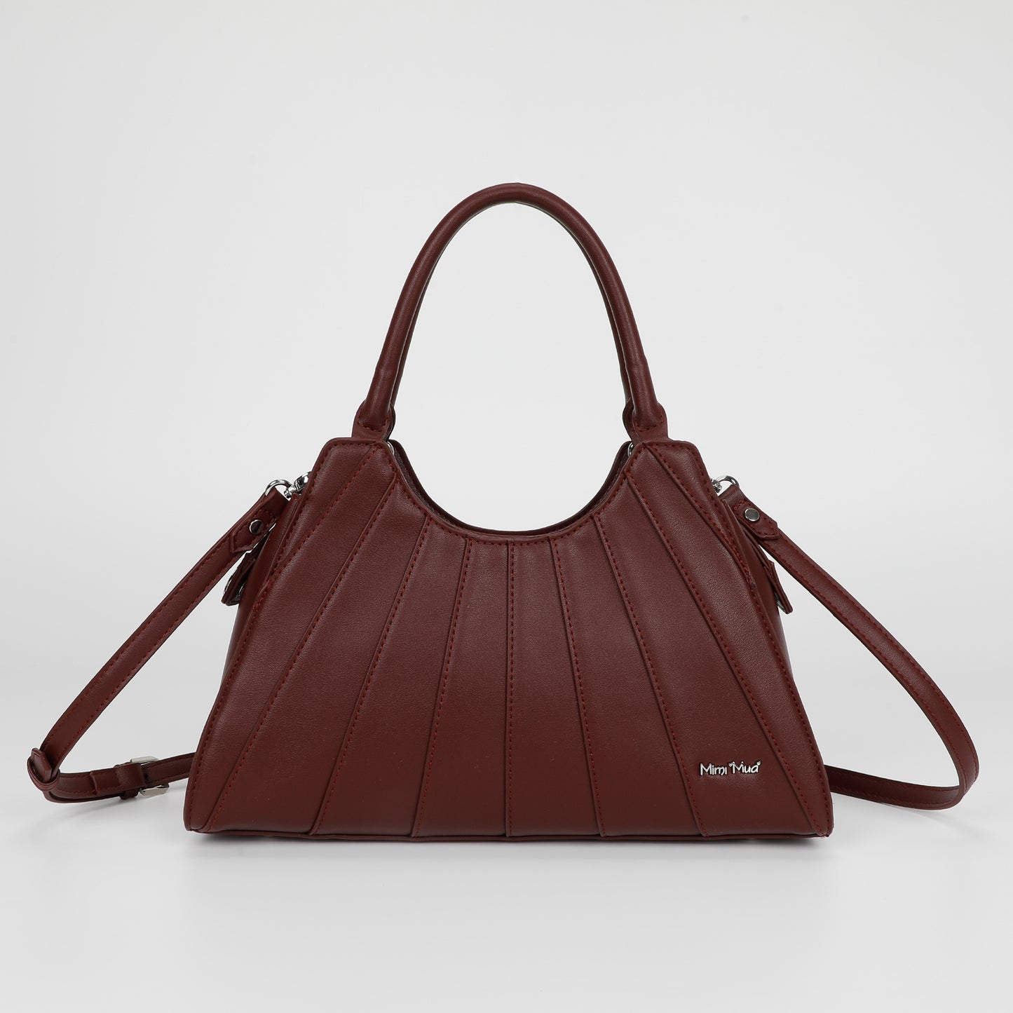 BORSA A BRACCIO CON EFFETTO VENTAGLIO