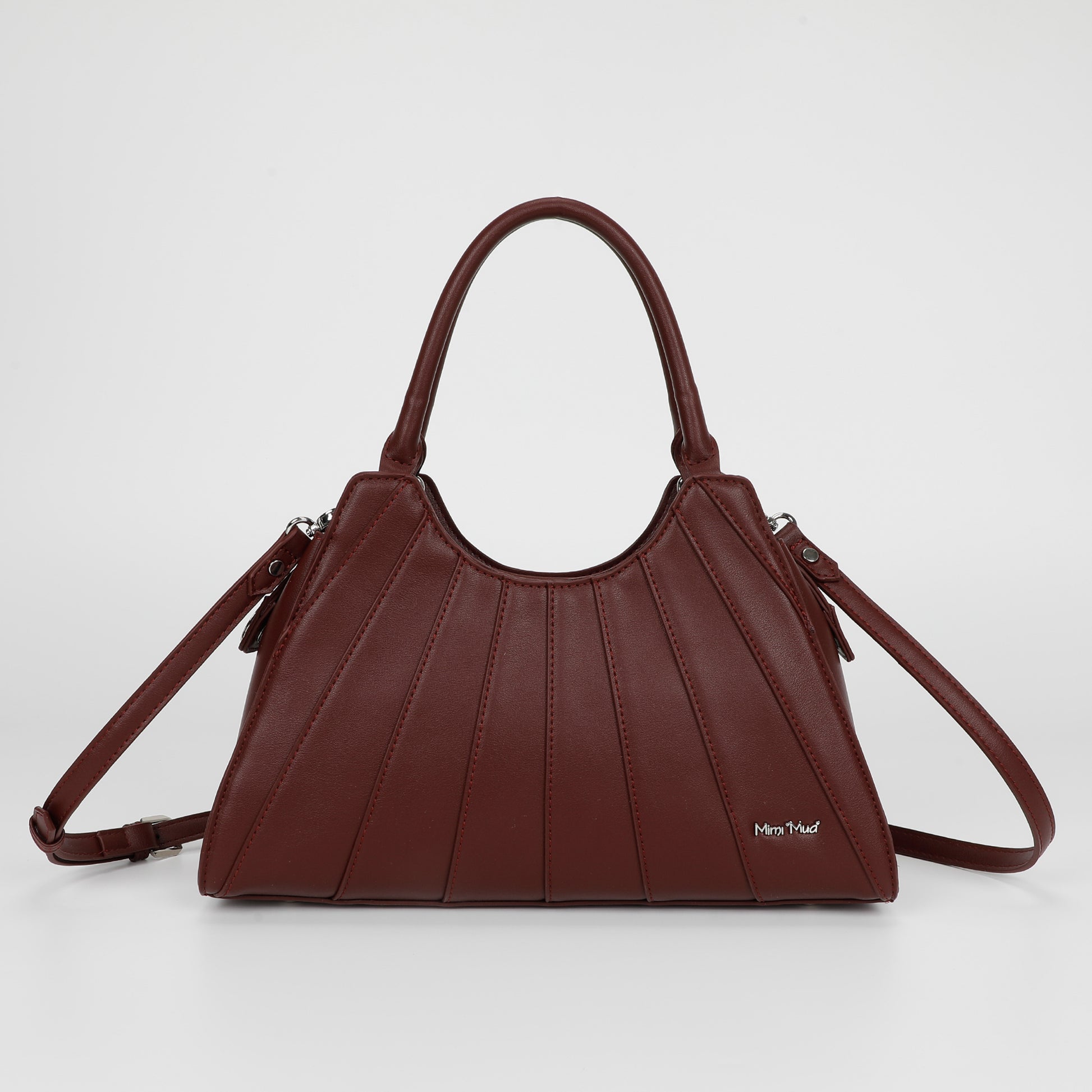 BORSA A BRACCIO CON EFFETTO VENTAGLIO